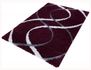 Teppich Shaggy Portofino Hochflor 160x230cm violett grau 1