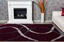 Teppich Shaggy Portofino Hochflor 160x230cm violett grau 2