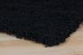 Shaggy Teppich Hochflor Teppich Uni schwarz Fancy 4