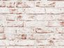 Artikelbild Vliestapete Stein-Optik Mauer weiß rot AS 9078-13 907813 2