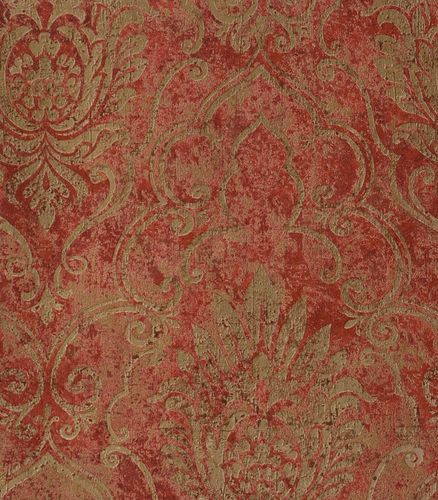 Bohemian 9453-34 945334 A.S. Vliestapete Barock rot braun