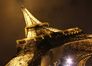 XXL Poster Fototapete Eiffelturm bei Nacht 160x115cm 1