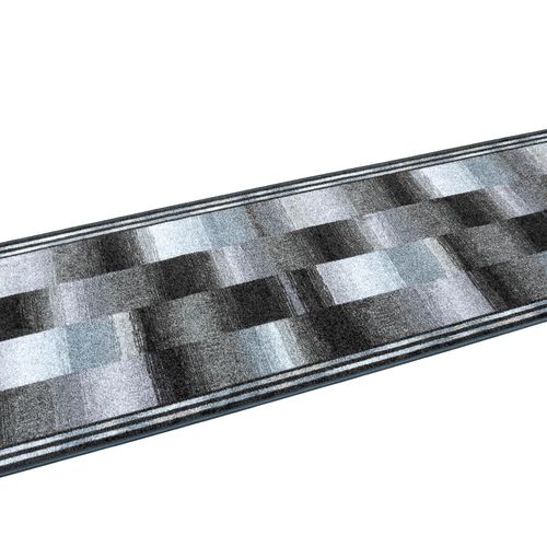 Artikelbild Läufer Brücke Teppich Läufer Ikat grau blau 80 cm Breite