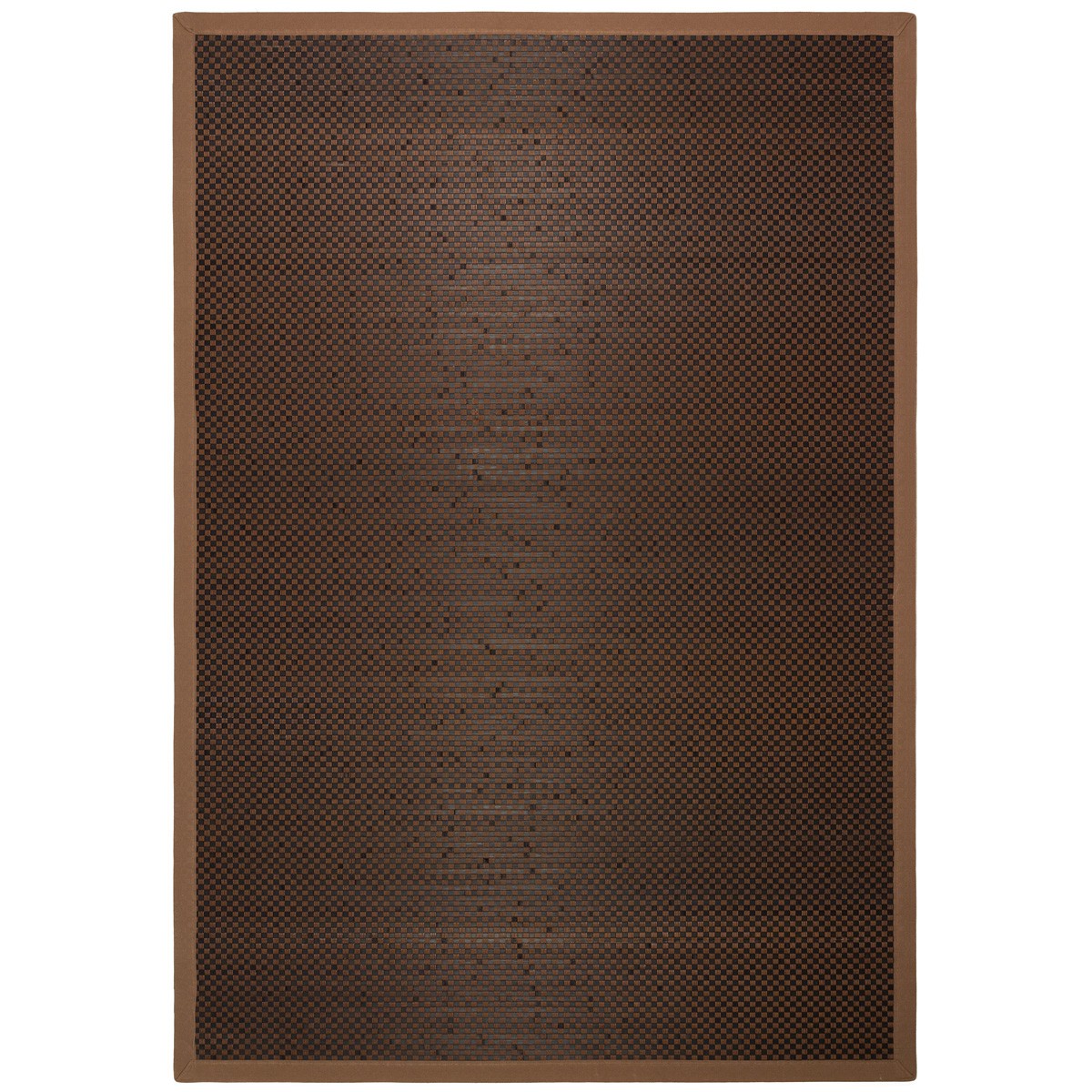 Teppich Bambus Optik braun schwarz ca. 160x230cm