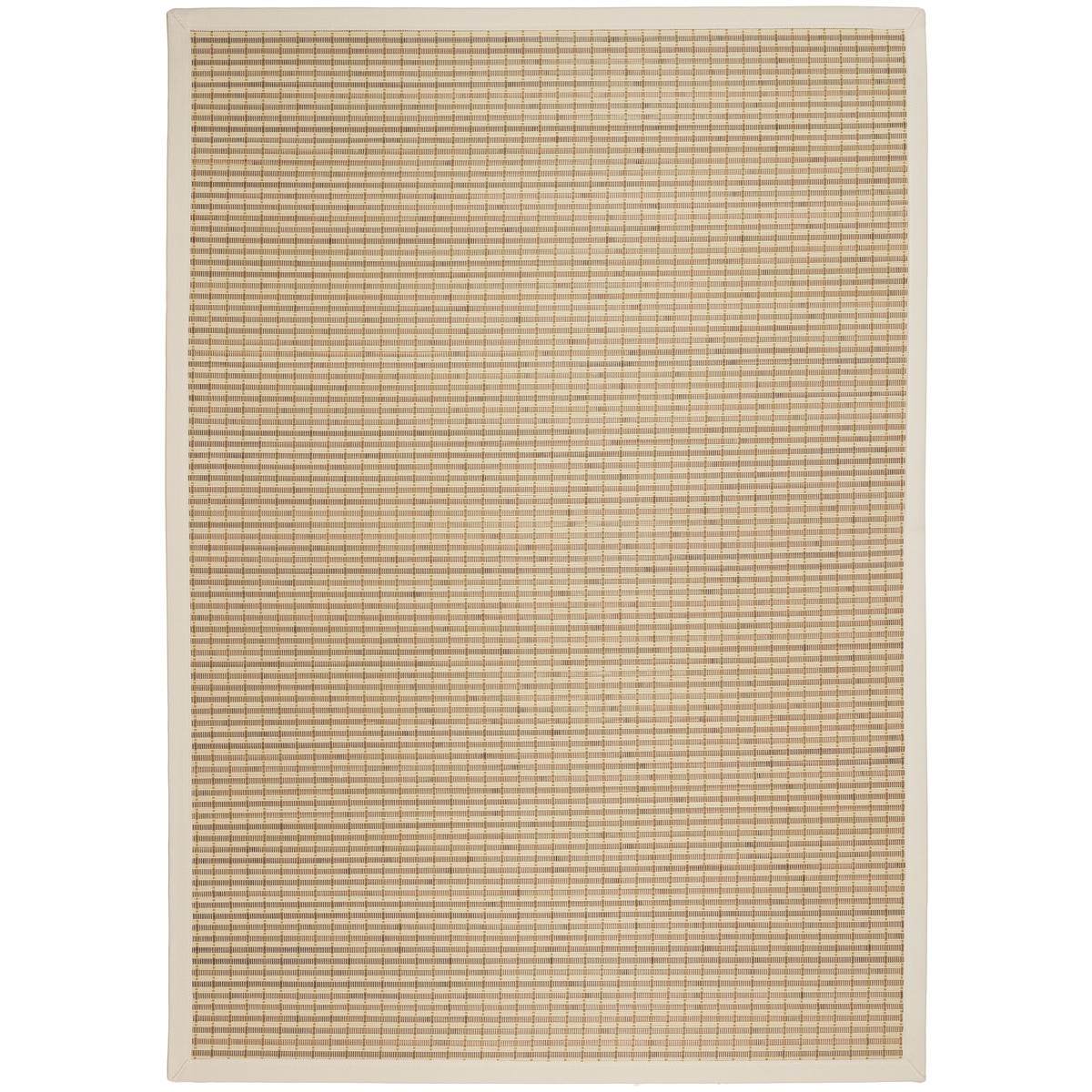 Teppich Bambus Optik braun creme ca. 160x230cm