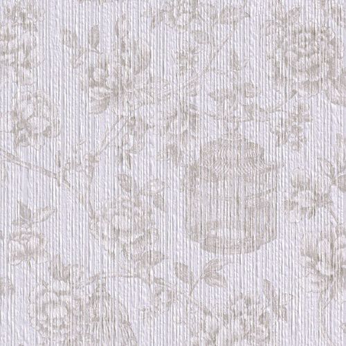 Tapete weiß grau Natur Seraphine Rasch Textil 076614