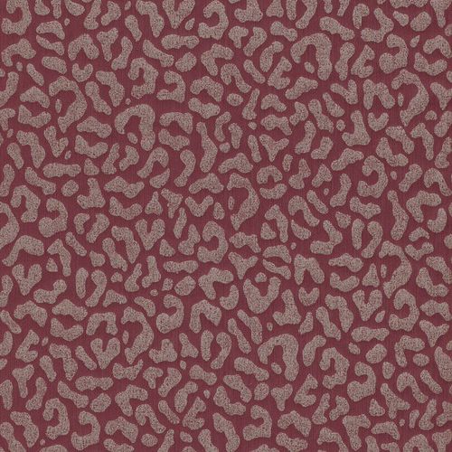 Vliestapete rot silber Grafisch Cassata Rasch Textil 077475