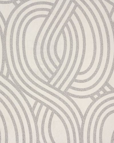 Artikelbild Vliestapete Grafisch creme silber Glitzer Carat PS 13345-20