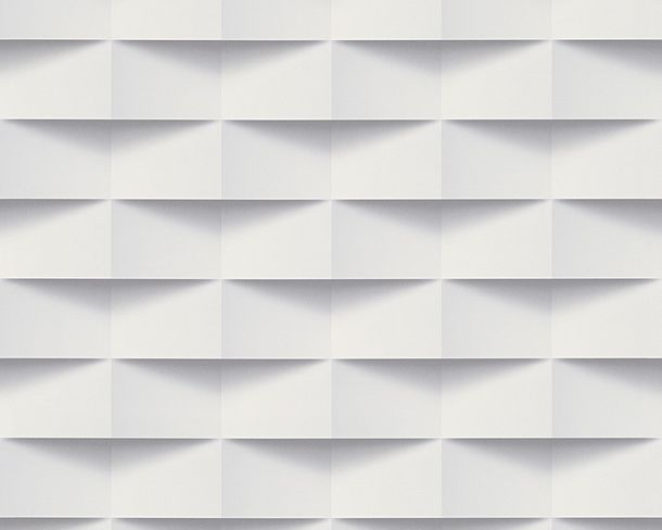 MUSTER-Tapete-AS-Creation-Rechtecke-weiss-grau-302
