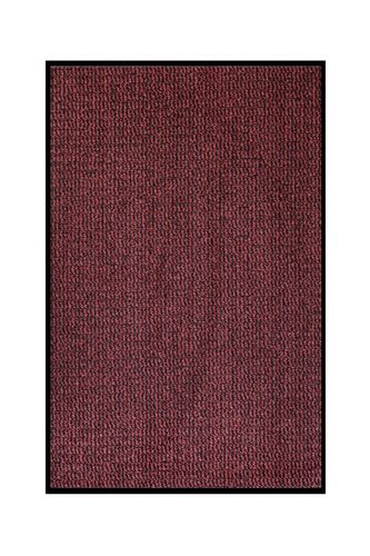 Basic Clean Schmutzfangläufer Läufer Sauberläufer rot 120cm Breite