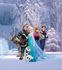 Fototapeten Tapete Disney Frozen Prinzessin Elsa Olaf | Papier Vlies Des-122 1