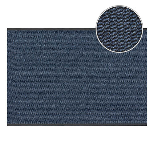 Basic Clean Schmutzfangläufer Läufer Sauberläufer 120cm Breite Blau