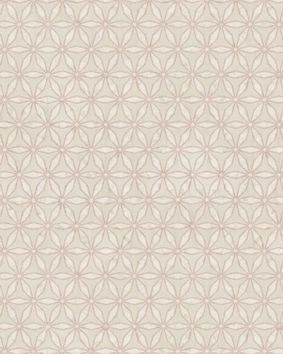 Vliestapete Grafik Sterne creme silber pink Marburg La Vie 58103