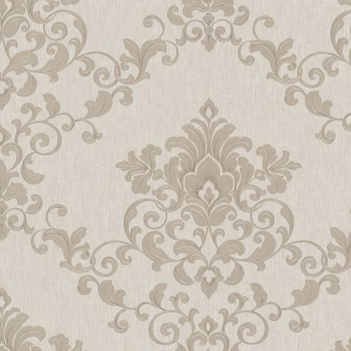 Tapete Vlies Ranken Floral graubeige Marburg Opulence Classic 58224