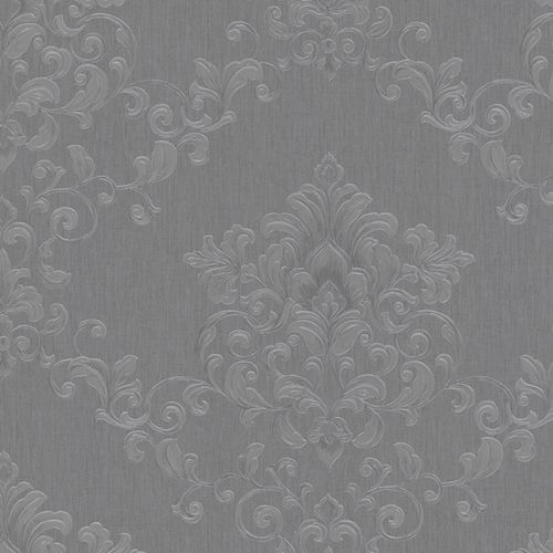 Tapete Vlies Ranken Floral anthrazit Marburg Opulence Classic 58225