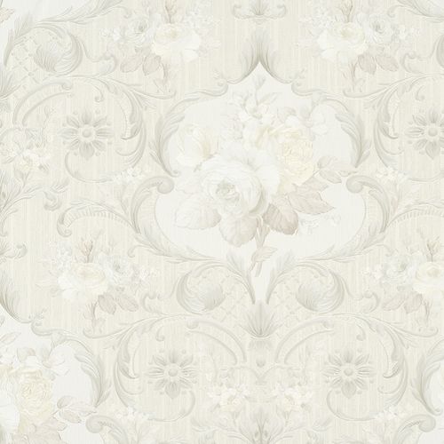 Tapete Vlies Floral Blumen creme Marburg Opulence Classic 58264