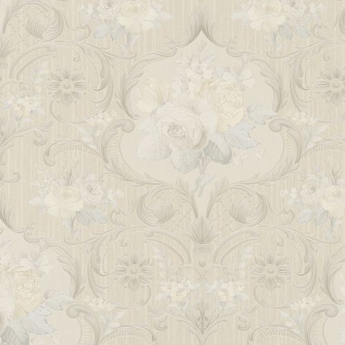 Tapete Vlies Floral Blumen beige Marburg Opulence Classic 58265