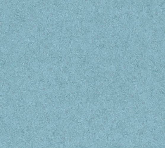 Artikelbild Vliestapete Struktur Tropfen hellblau Metallic AS Saffiano 33986-1