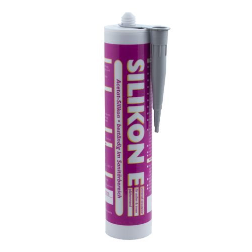 Silikon Fugendicht 310 ml grau Fugen Silikon Dichtstoff Wilckens