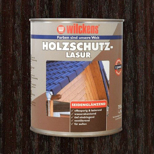 Holzschutzlasur palisander 750ml Wetterschutz Wilckens