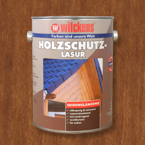 Holzschutzlasur teak 5l Lasur Wetterschutz Wilckens