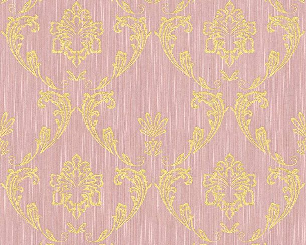 Textiltapete Ornamente rosa gold Architects Paper 30658-5