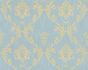 Artikelbild Textiltapete Ornamente hellblau gold Metallic Silk 30658-6 1