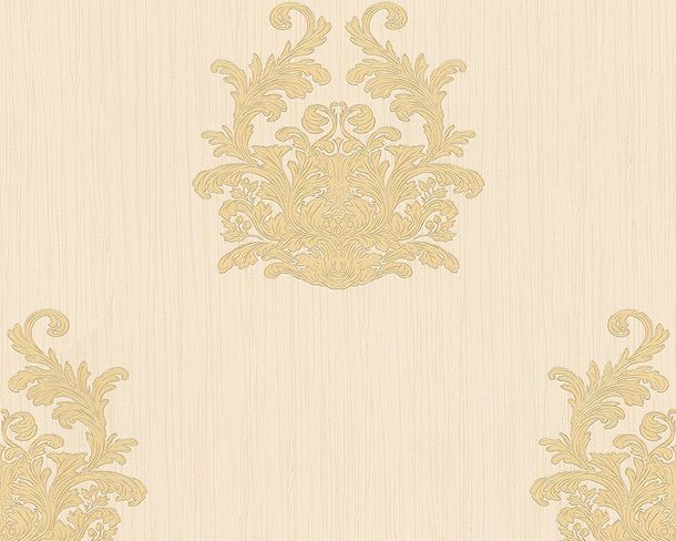 Artikelbild Vliestapete Barock cremebeige Metallic Architects Paper 95861-4