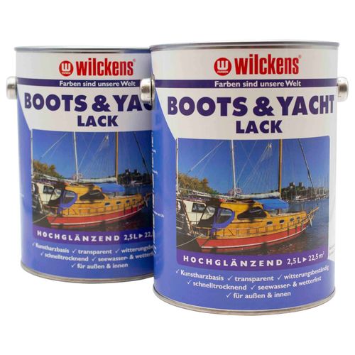 Wilckens Bootslack Yachtlack farblos hochglänzend 2,5L