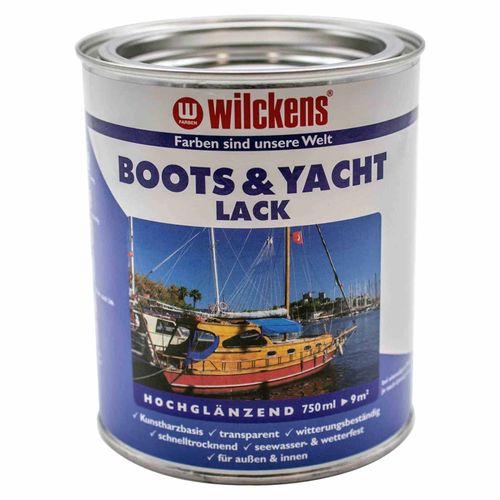 Wilckens Bootslack Yachtlack farblos hochglänzend 750ml