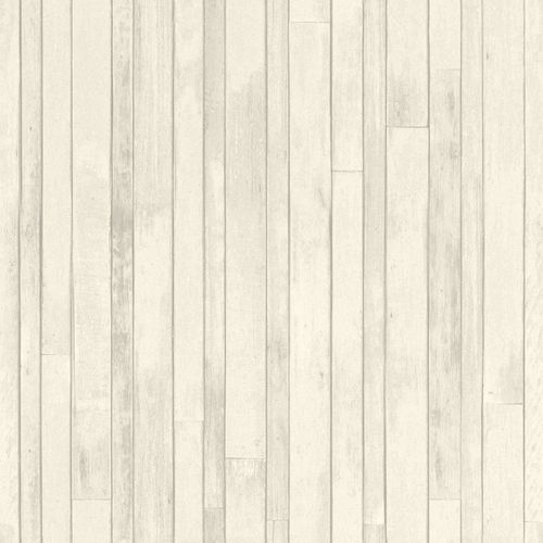 Vlies Tapete Rasch Textil Holz-Optik Planken grau 128836 Vliestapete