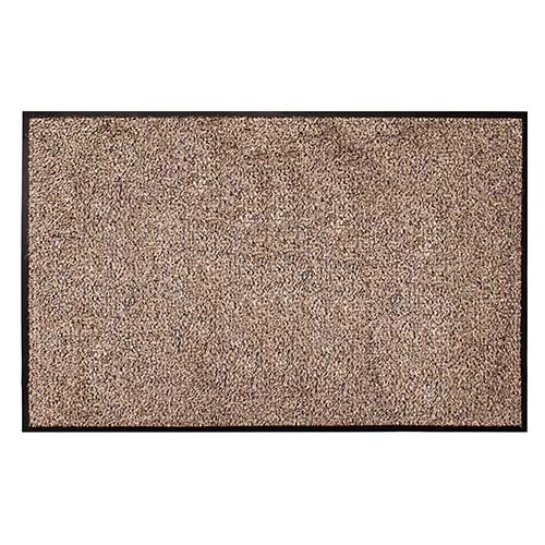 Schmutzfangmatte PURE Türmatte Saugstark Fußmatte Baumwolle Grau Beige Braun
