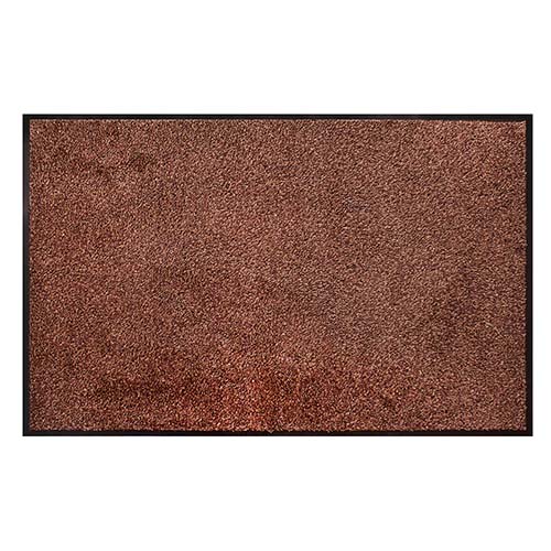 Schmutzfangmatte PURE Türmatte Saugstark Fußmatte Baumwolle Braun