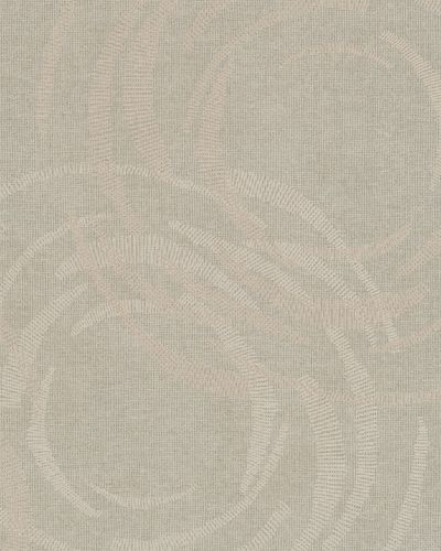 Artikelbild Vliestapete Kreise Grafik beige grau Glanz Marburg Merino 59119