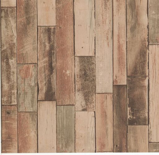 Vliestapete Holz Bretter braun beige P+S Collage 42504-10