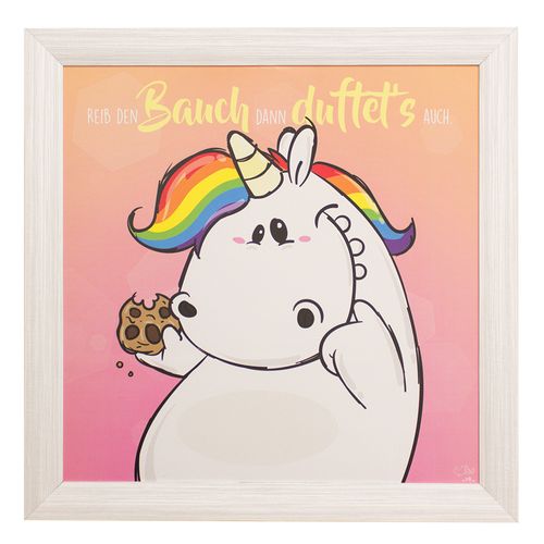 Wandbild Einhorn Pummeleinhorn 6 Motive 50x50cm Duft