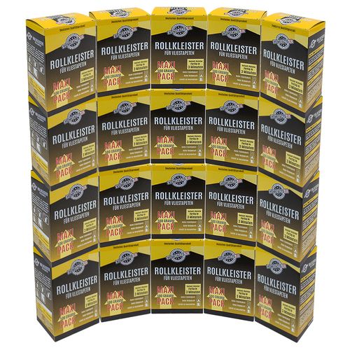 20x Maxi-Pack Rollkleister Vlieskleister Tapeten 10kg