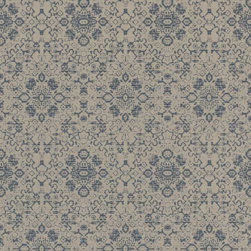 Artikelbild Vliestapete Rasch Textil Palau Ornament grau blau 228877