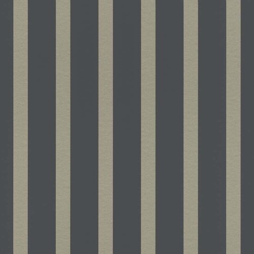 Artikelbild Tapete Streifen schwarz silber Glanz Rasch Textil 289731