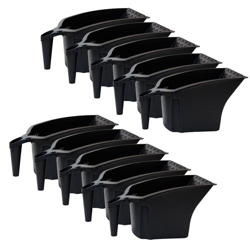 Expert Cup Kunststoff Farbwanne Farbeimer mit Handgriff 2 Liter 10 Stück