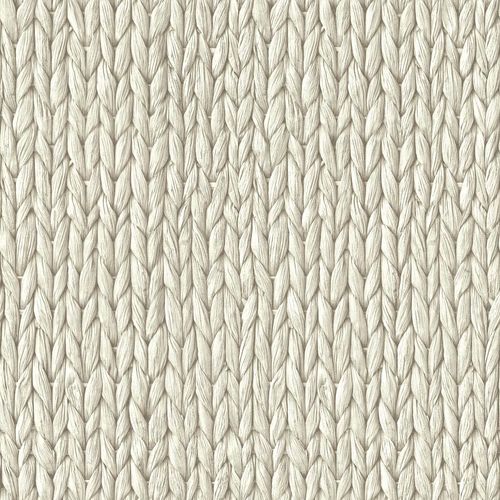 Artikelbild Vliestapete Seil-Muster hellgrau Rasch Textil Boho Chic 148698