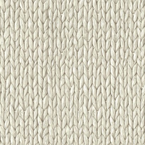 Artikelbild Vliestapete Seil-Muster hellgrau Rasch Textil Boho Chic 148698