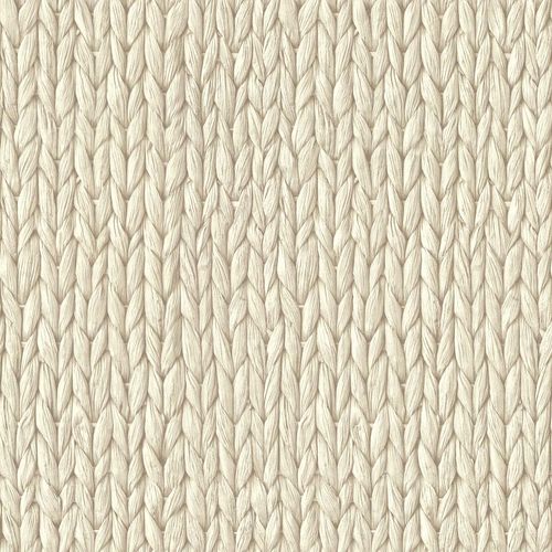 Artikelbild Vliestapete Seil-Muster beige Rasch Textil Boho Chic 48699