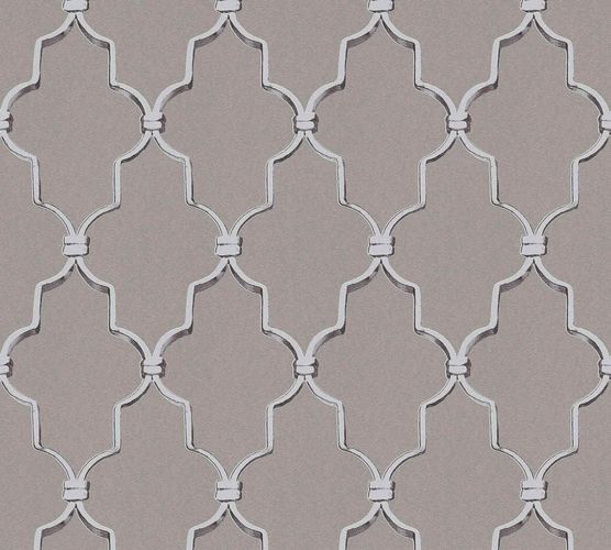 Produktbild Vliestapete Michalsky Ornament Grafik taupe silber 36502-2