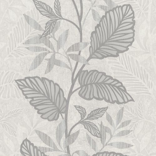 Vliestapete Floral grau blau P+S 42090-60