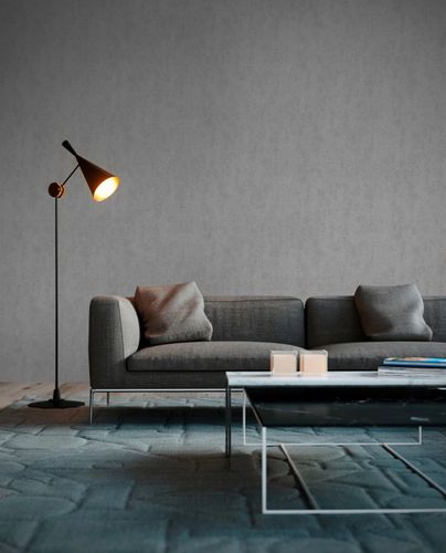 Vliestapete Beton-Optik Used graublau grau 36600-1