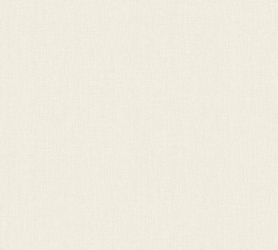 Vliestapete Uni Textil creme grau 36976-4