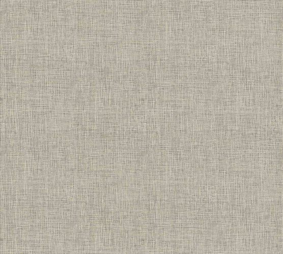 Vliestapete Uni Textil taupe schwarz Metallic 36976-7