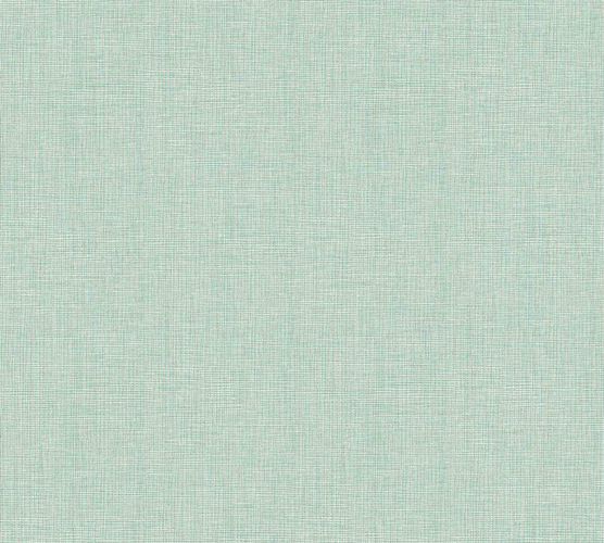 Vliestapete Uni Textil mint creme Metallic 36976-9