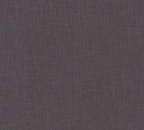 Vliestapete Uni Textil-Optik schwarz 36922-2